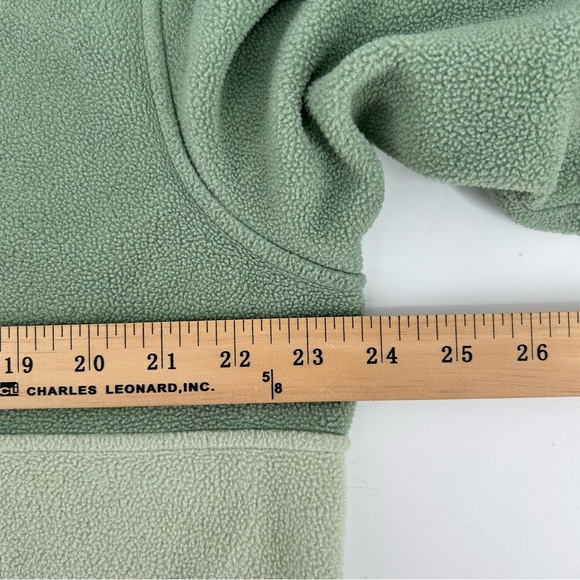 Patagonia Men's Green Microdini 1/2-Zip Pullover Fleece Colorblock Jacket Sz L - Picture 8 of 10